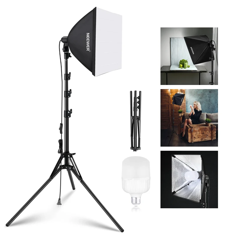 16x16in/40x40cm Softbox Lighting Kit (SF40)