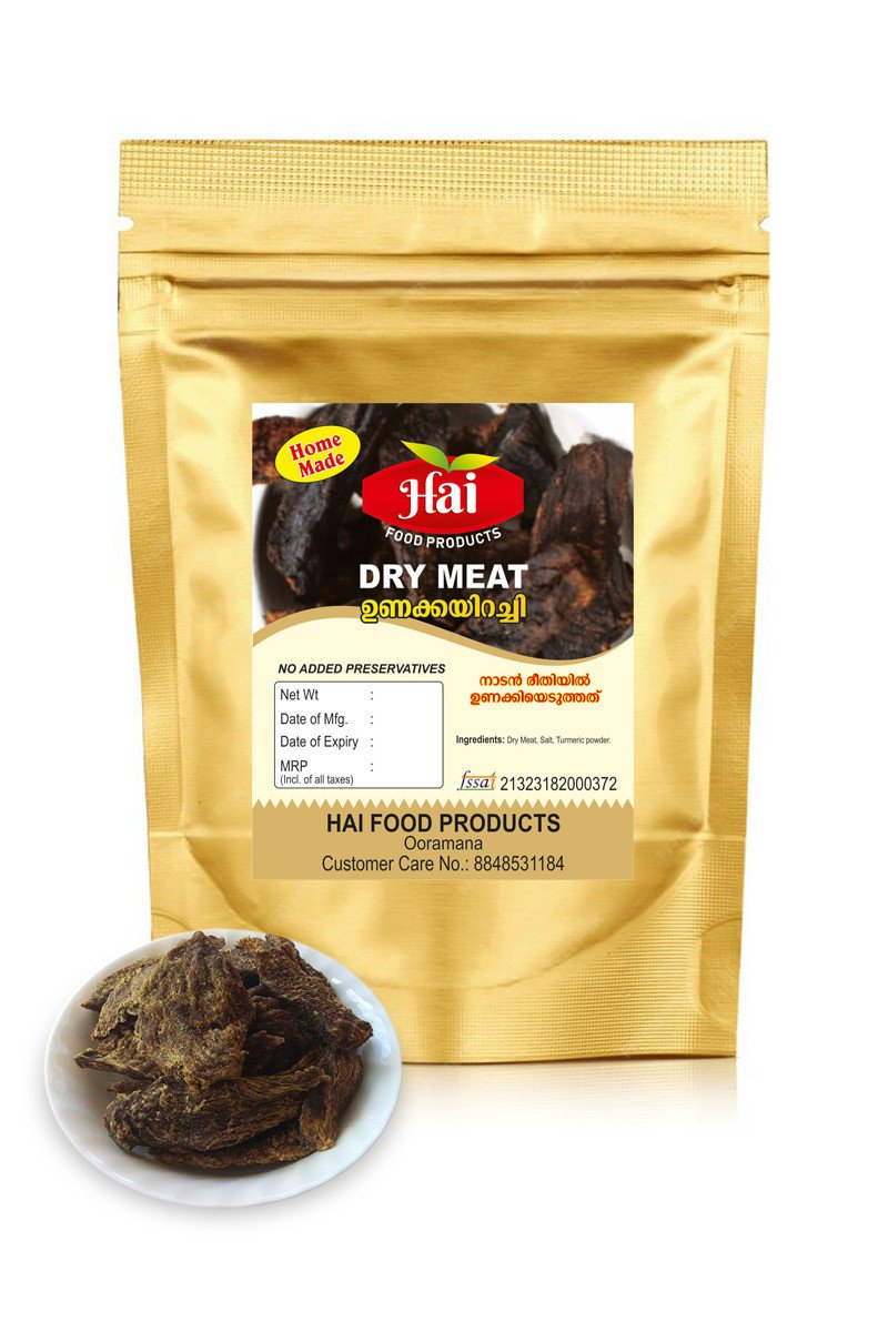HAI's Premium Dry Meat – High-Quality, Flavorful & Protein-Rich Dried Meat for Snacks & Cooking- 1kg