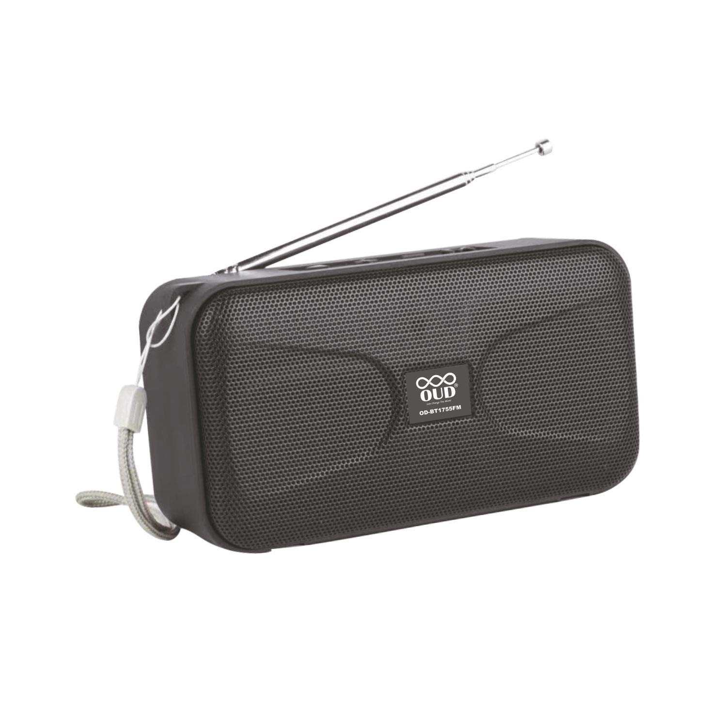 OUD® Buy Big Deal Portable Wireless Bluetooth Speakers with 4 Hours Non Stop Music,Long Lasting Battery Life (Black)