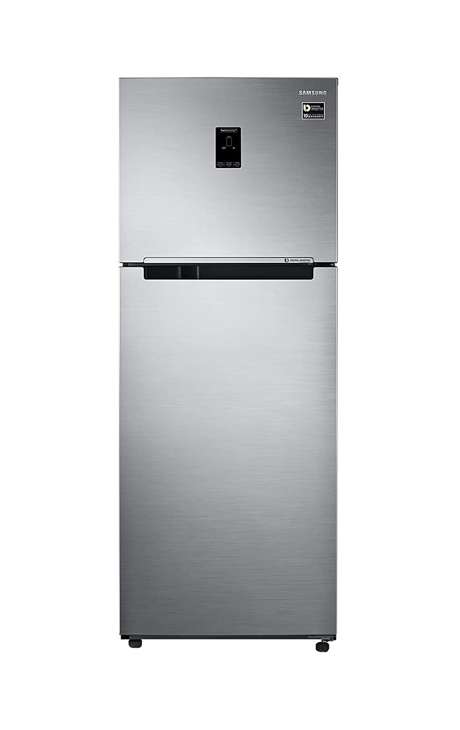 Samsung 415L 2 Star Frost-Free Double Door Digital Inverter Refrigerator (RT42B5538S8/TL, Elegant Inox, 5-in-1 Convertible)