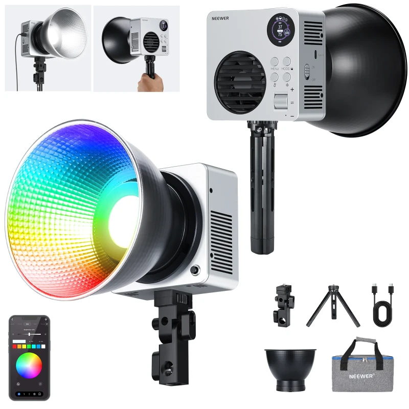300W COB RGB LED Video Light (CB300C)