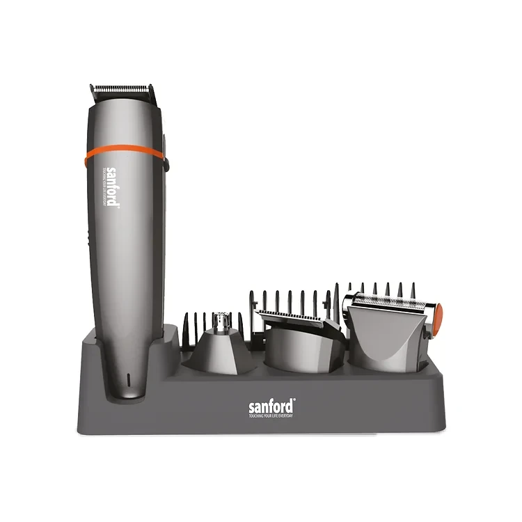 Sanford Rechargeable 7 In 1 Grooming Kit 3 Watts SF9711HC BS For Men - Grey Colour | Men Grooming Kit 7 In 1 | Groomer | Trimmer