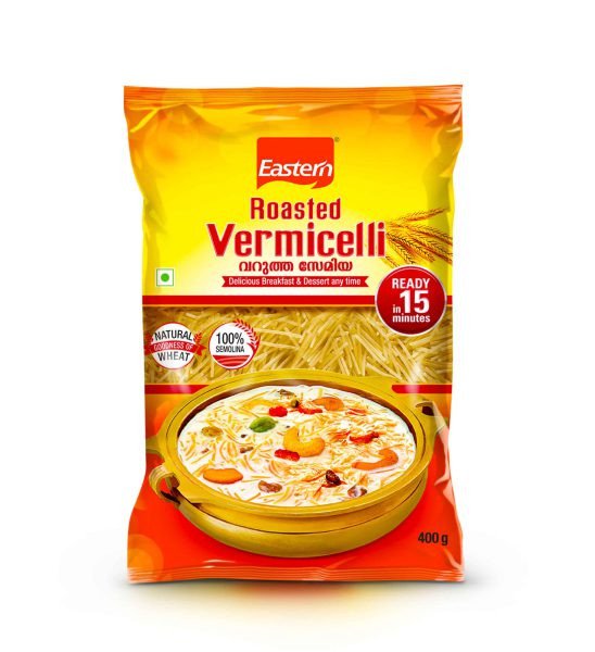 Kerala Eastern Ready To Cook Roasted Vermicelli 400 g Pouch (വറുത്ത സേമിയ) | Roasted Semiya