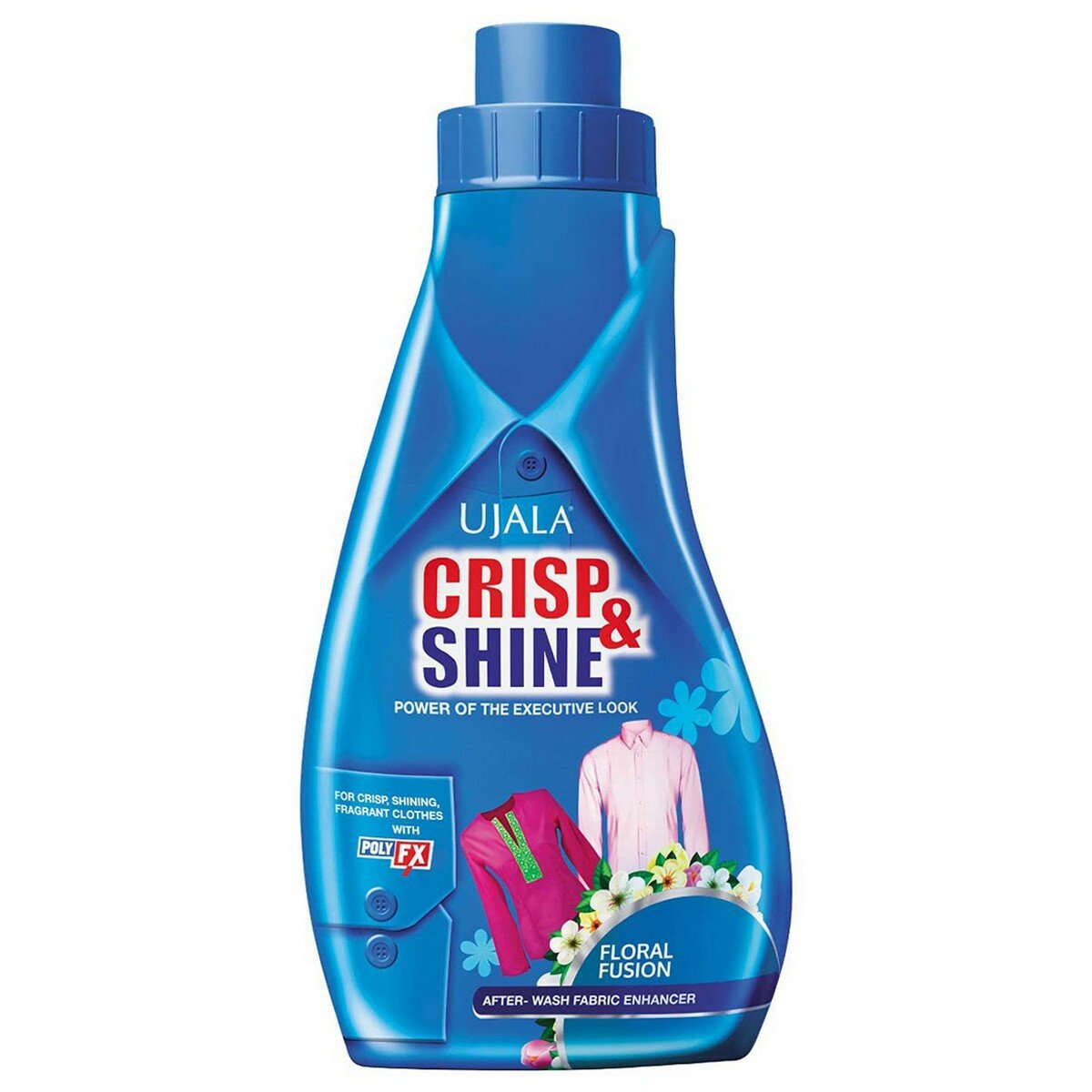Ujala Crisp & Shine Floral Fusion - 15g, 100g, 200g, 500g & 1 ltr Bottle .