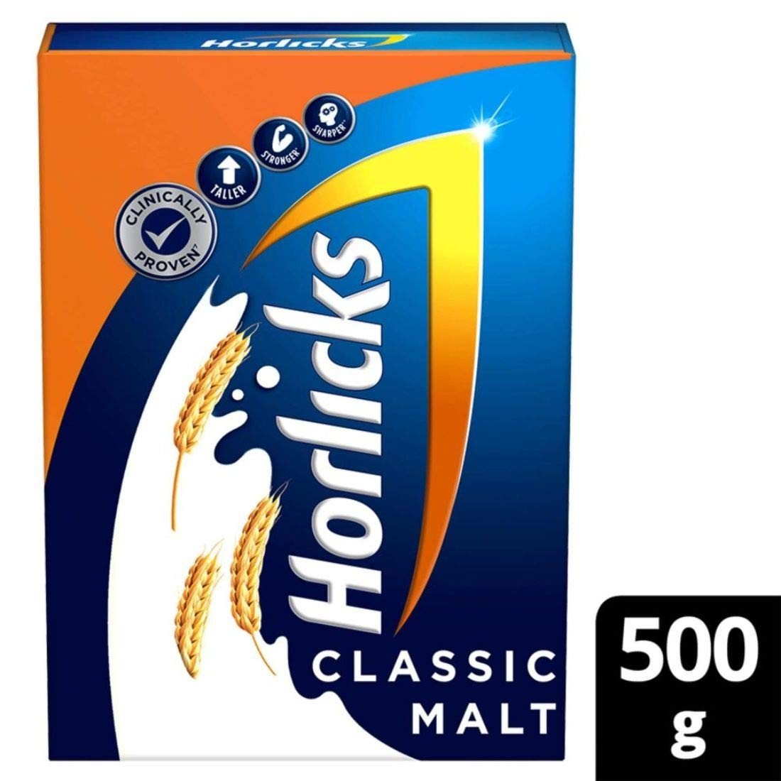 Horlicks Health & Nutrition Drink 500g Refill Pack, For Immunity And 5 Signs Of Growth (Classic Malt)