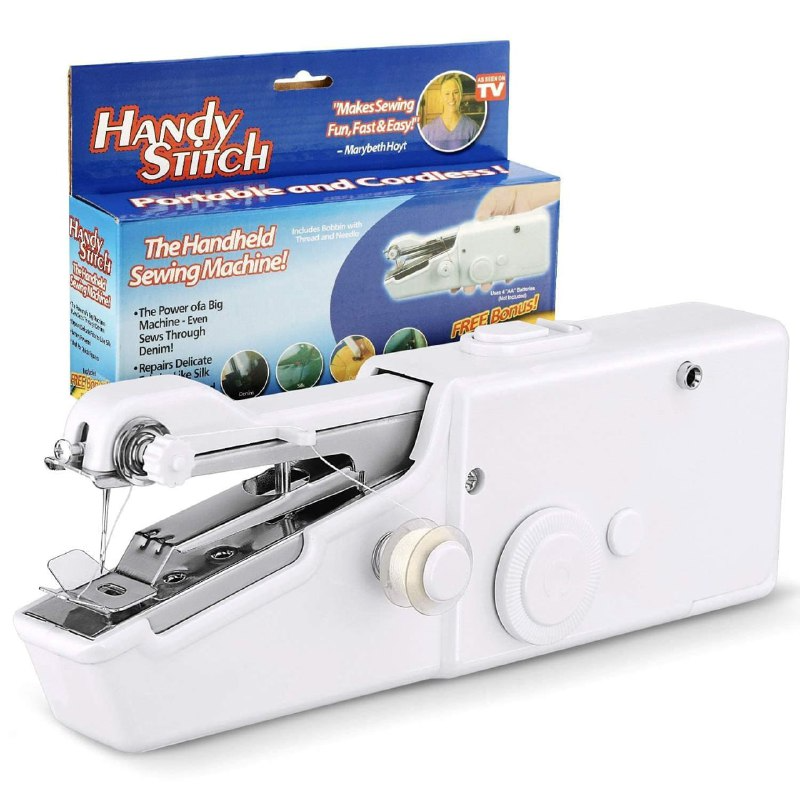 SmartGadgets Electric Handy Stitch-stapler sewing machine-Mini Machine Home Tailoring-Hand Sewing Machine Portable Handheld Sewing Machine For clothes, Emergency Stitching use