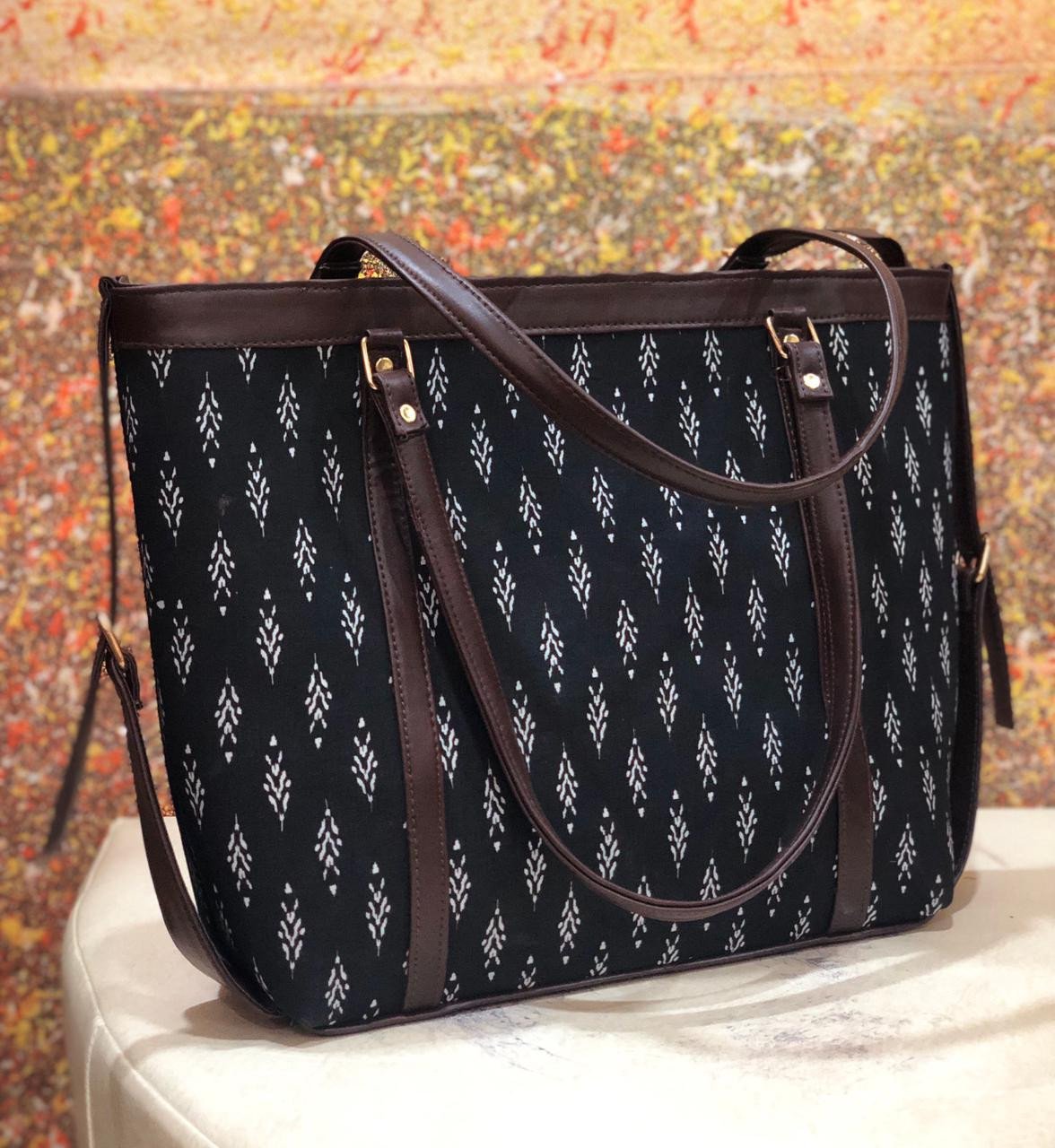 Trendy And Colourful Office Cum Tote Bag For Women