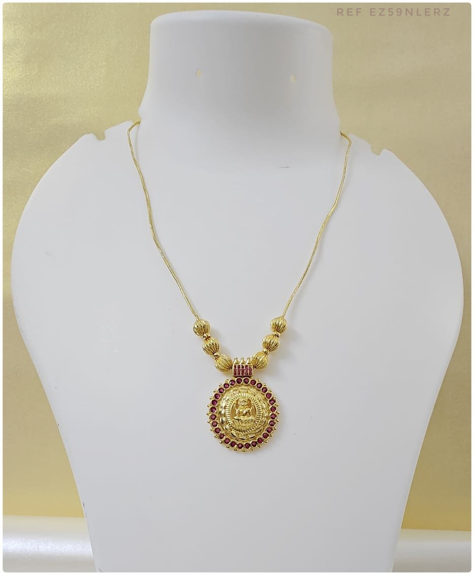 Ammu's Traditional Gold Plated Necklace