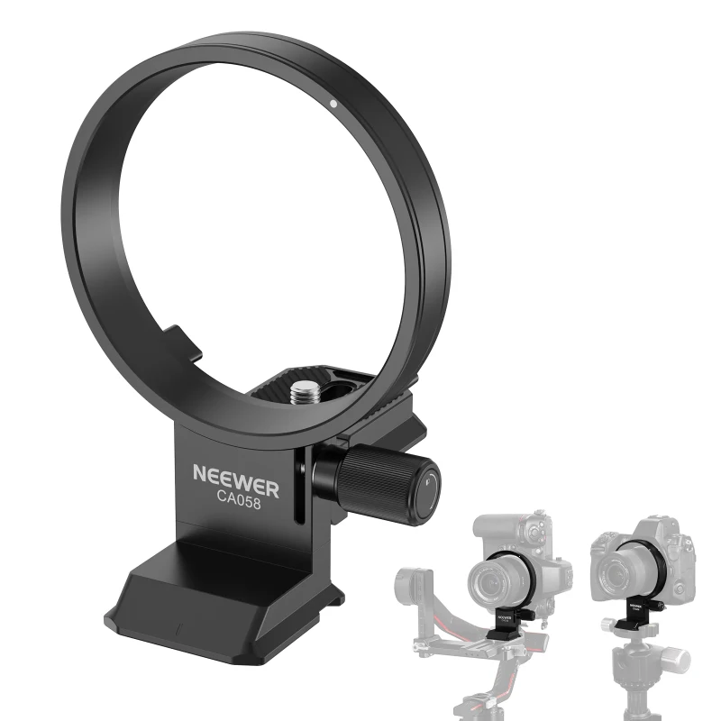 NEEWER Rotatable Camera Lens Collar for Nikon Z8 Z7 II Z6 II Z5 (CA058)