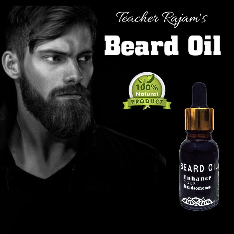 Teacher Raajam's Natural Beard Oil
