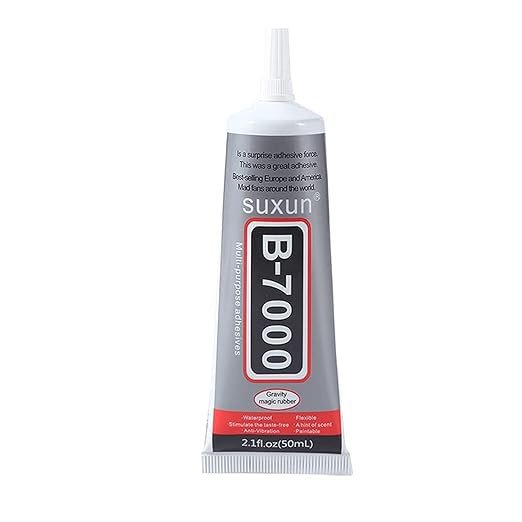 Khaira's  B7000 Glue For Mobile Phone 50ml for Jewelry, Phone Screen Repair (Pack of 2)