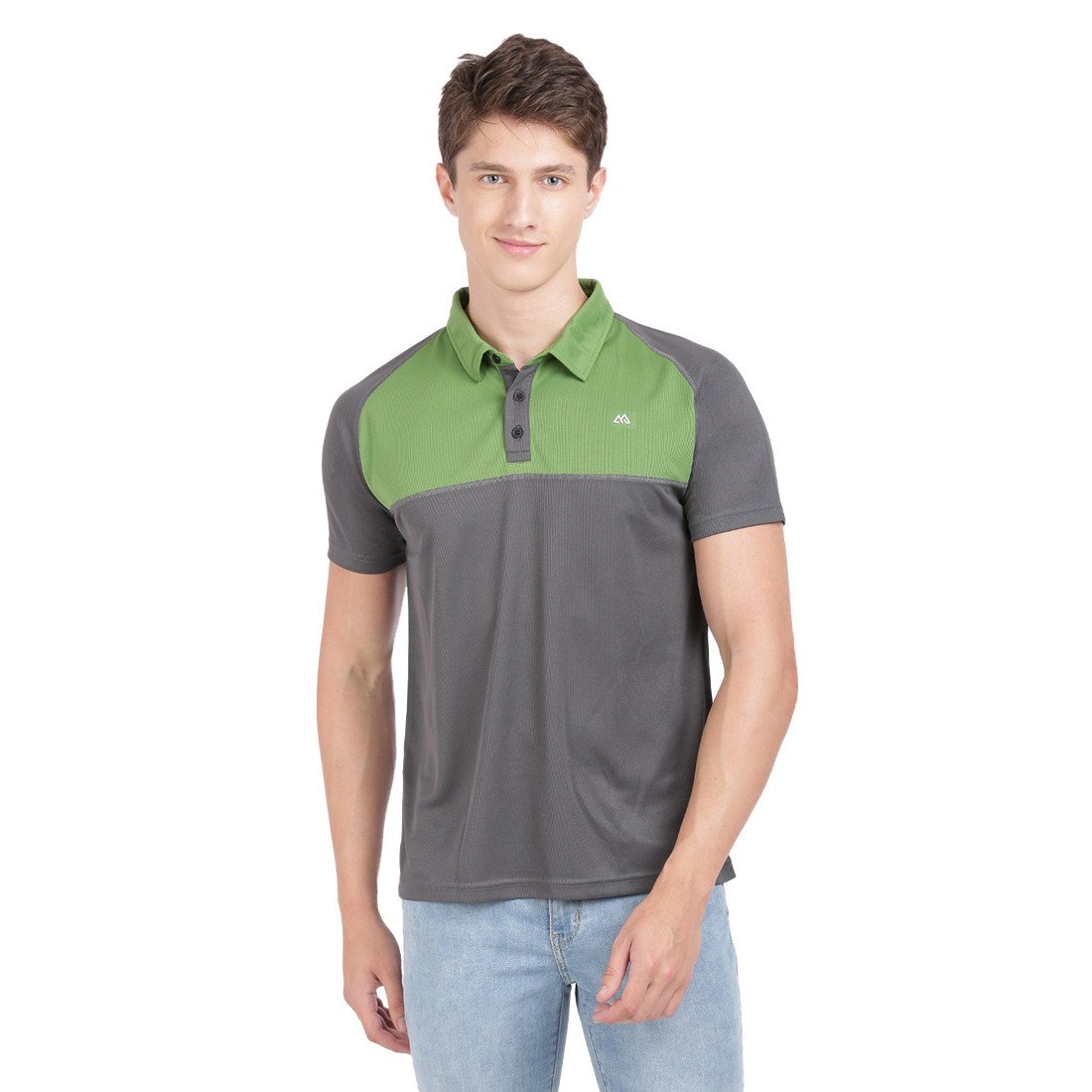 Bleualps Stylish Activewear Sports Polo Half Sleeve T-Shirt For Men | Gent's Sports T-Shirt | Sports And Workout T- Shirt