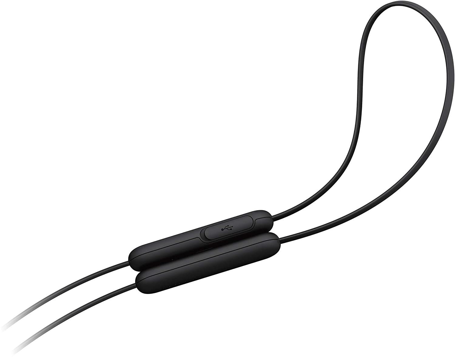Sony WI-C200 Wireless Headphones with 15 Hrs Battery Life, Quick Charge, Magnetic Earbuds for Tangle Free Carrying, BT ver 5.0,Work from home, In-Ear Bluetooth Headset with mic for phone calls (Black)