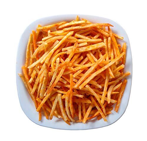 KAIRALI Ready to Eat Kerala Super Spicy Tapioca Kappa Kolli Chips Sticks