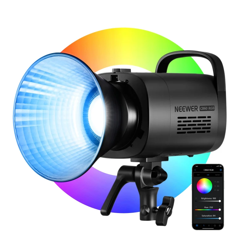 70W CRI 97+ LED Video Light (CB60 RGB)