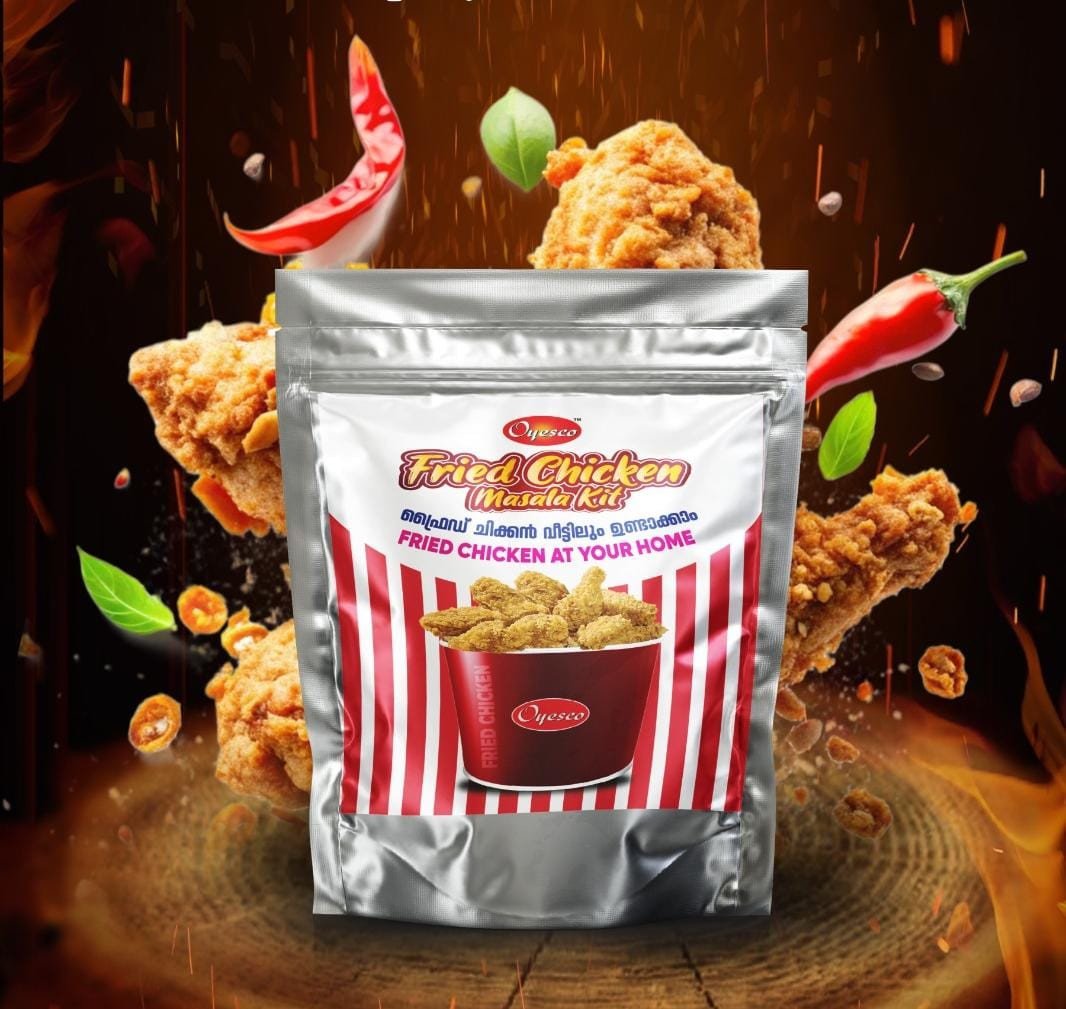 Oyesco Crispy Fried Chicken Masala / No Artificial Colours And Flavours