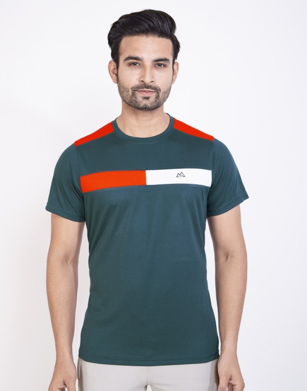 Claxy Active Wear Stylish Round Neck Half Sleeves Sports T-Shirt For Men | Boys T-Shirt | Jersey