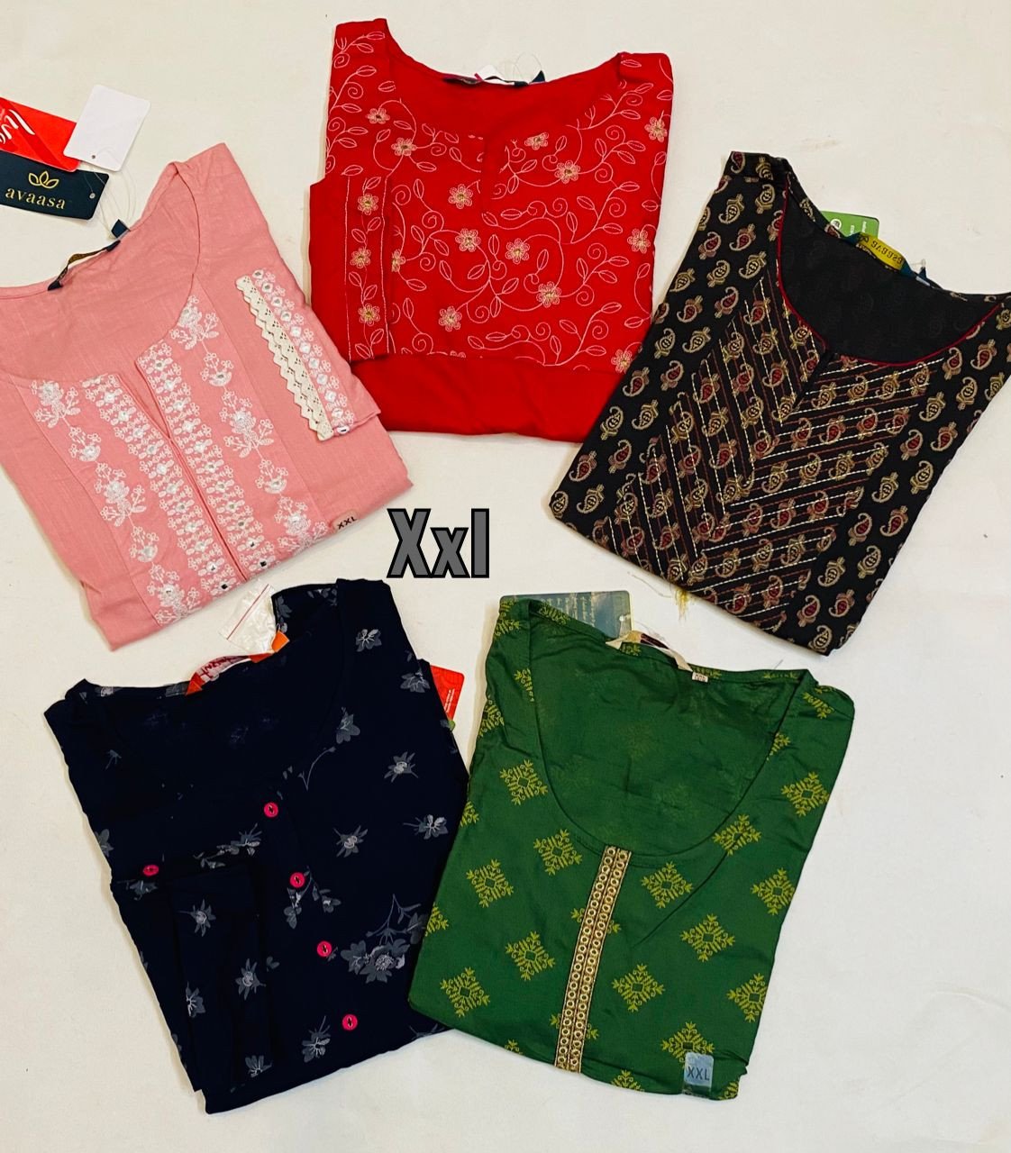Sew In Style Women SoftCotton & Cotton Multicolour Kurta | Ladies Kurta | Churidar Top