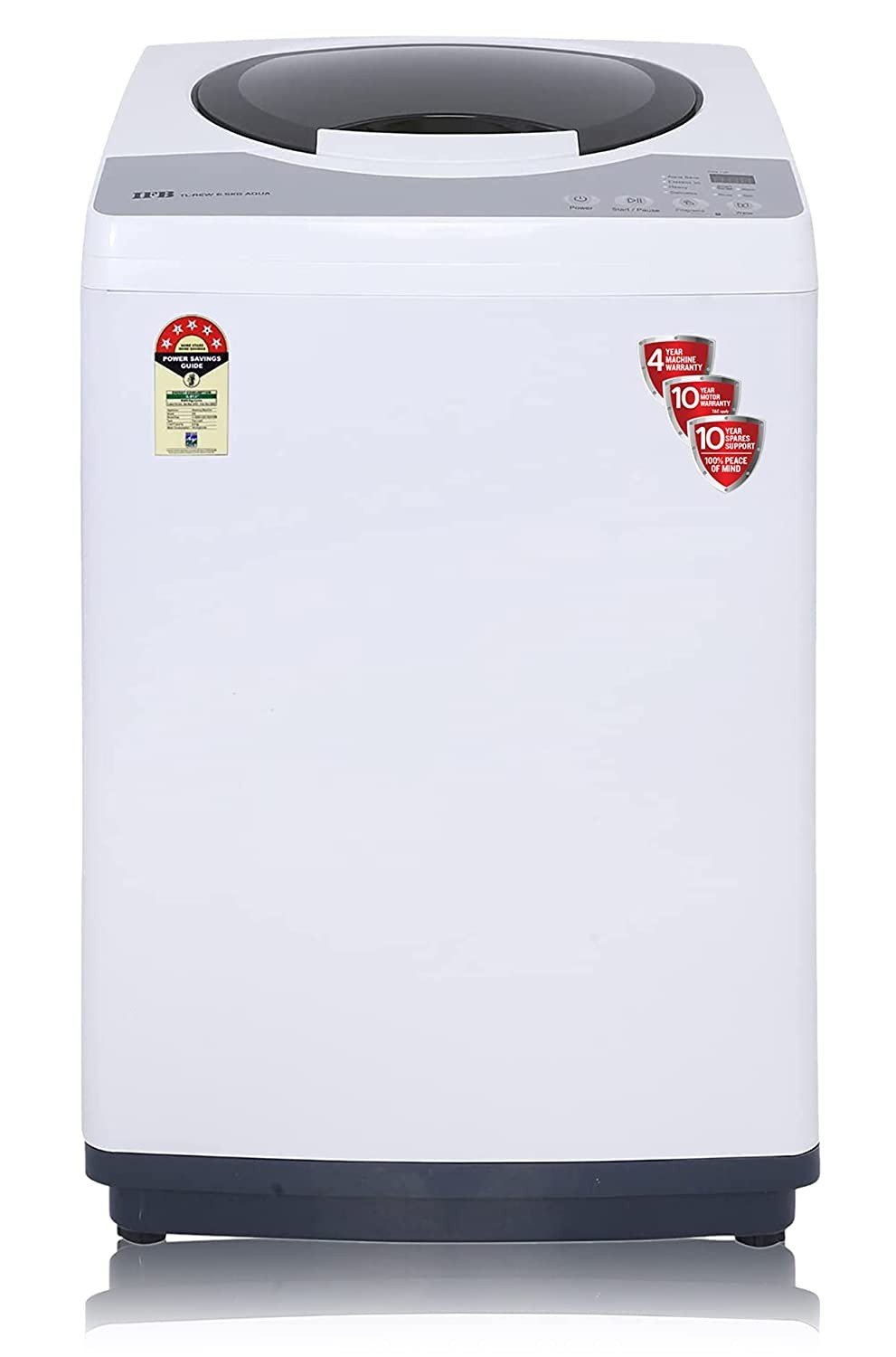 IFB 6.5 kg 5 Star Fully-Automatic Top Loading Washing Machine (TL-REW AQUA, white, Triadic Pulsator, 3D Wash Technology)