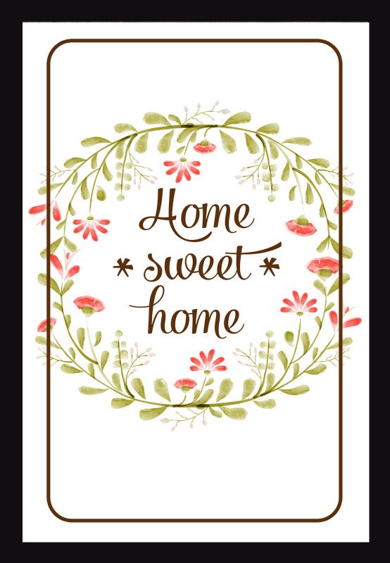 Sanazz World Attractive Laminated Wall Hanging Posters With Frame - (Multi Colour & Different Size) | Wall Poster | Home Decoration Poster