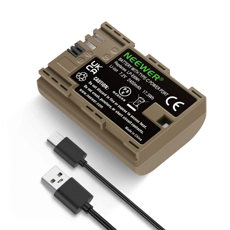 LP-E6NH R6 II Rechargeable Canon Camera Battery