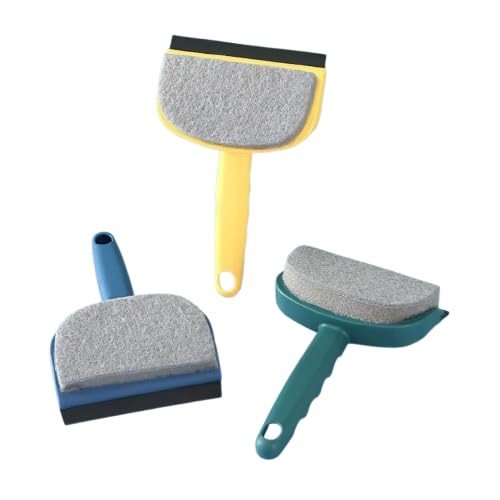 SmartGadgets 2-in-1 Window Clean Brush Dual-Sided Design for Streak-Free Efficient Glass Cleaning and Dust Removal