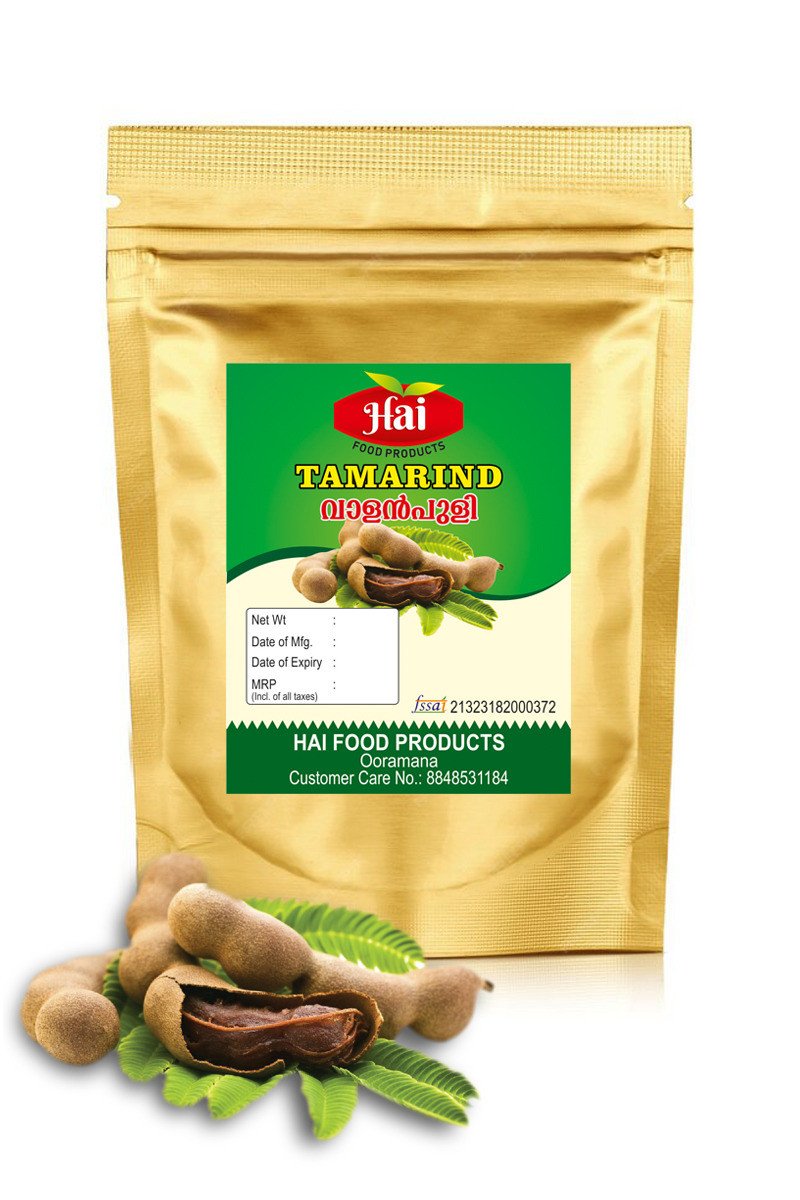 HAI's Premium Organic Seedless Tamarind (Vaalan Puli | Imli) – 100% Pure & Natural, Rich in Flavor & Nutrients – 1kg Pack