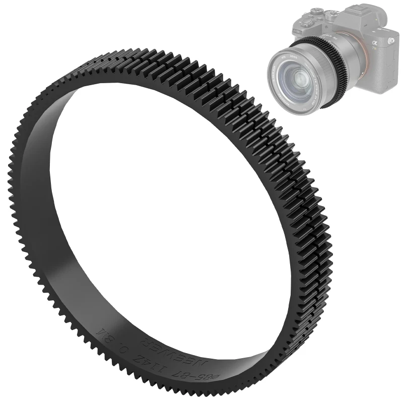 NEEWER 0.8 MOD Seamless Follow Focus Gear Ring(PG008)-46.5-48.5MM