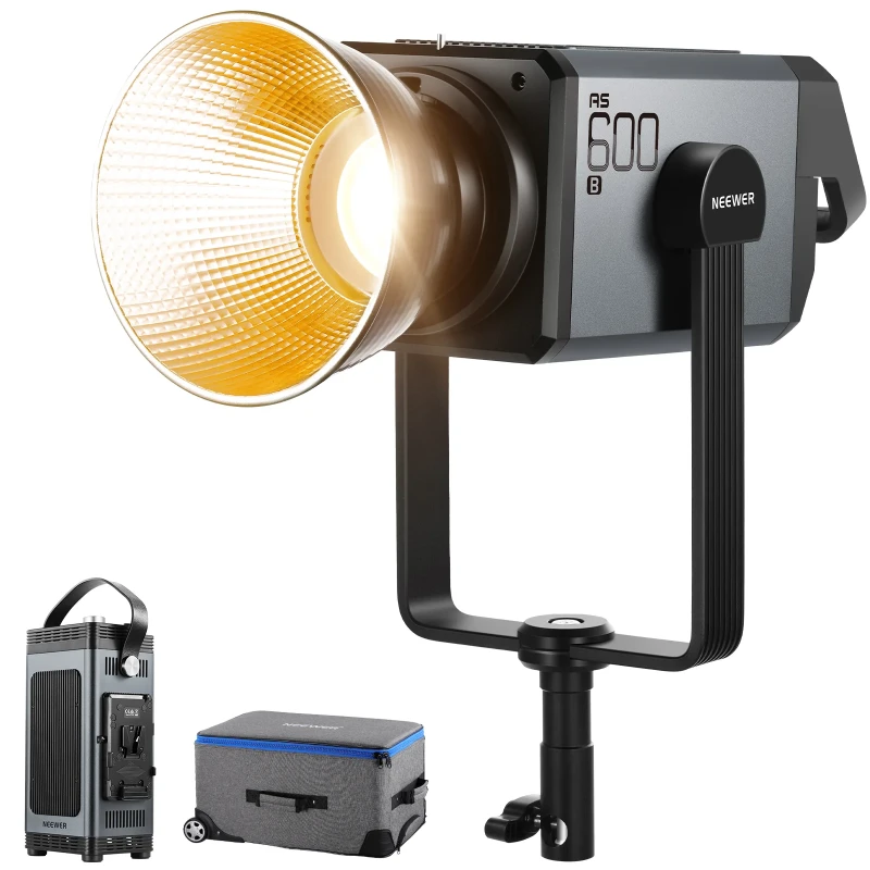 600W Output COB LED Continuous Video Light (AS600B)