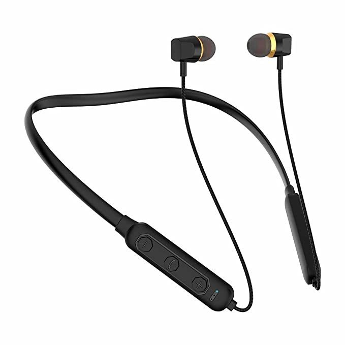 U & I Titanic Series Uinb-3987 Bluetooth Wireless In Ear Earphones With Mic Black