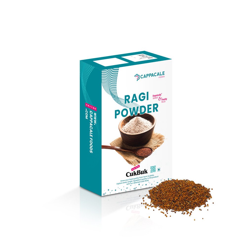 Organic And Healthy Ragi Powder 1Kg ( റാഗി പൊടി) | Stone Ground | Gluten Free Finger Millet Flour | Fresh Ragi Atta