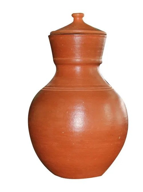 Kerala Natural Clay Made Eco-Friendly Clay Water Pot (മൺ കൂജ) | Clay Made Kooja .