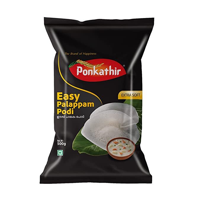 Kerala Ponkathir Easy Palappam Powder 500g (ഈസി പാലപ്പം പൊടി) | Easy Palappam Podi