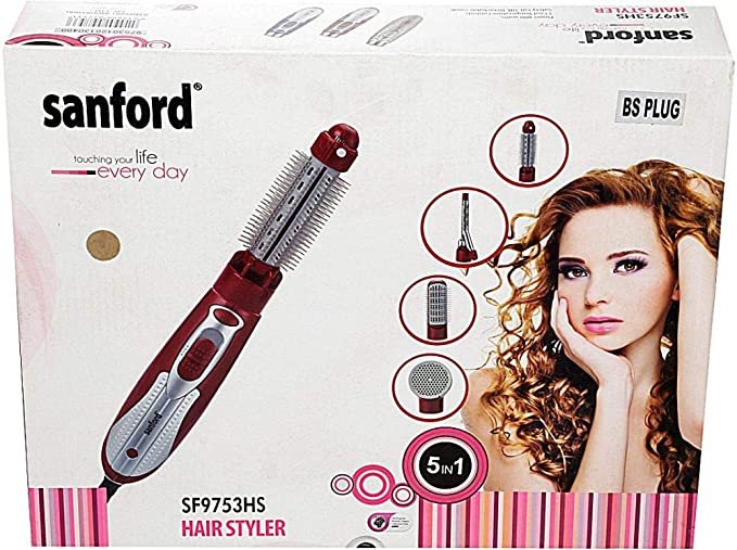 Hot Air Brush 5 in 1 Hair Blow Dryer Complete Styler India  Ubuy