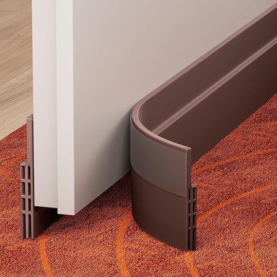 SmartGadgets Door Draft Stopper, Under Draft Blocker, Soundproof Sweep Weather Stripping, Home Improvement for New Home