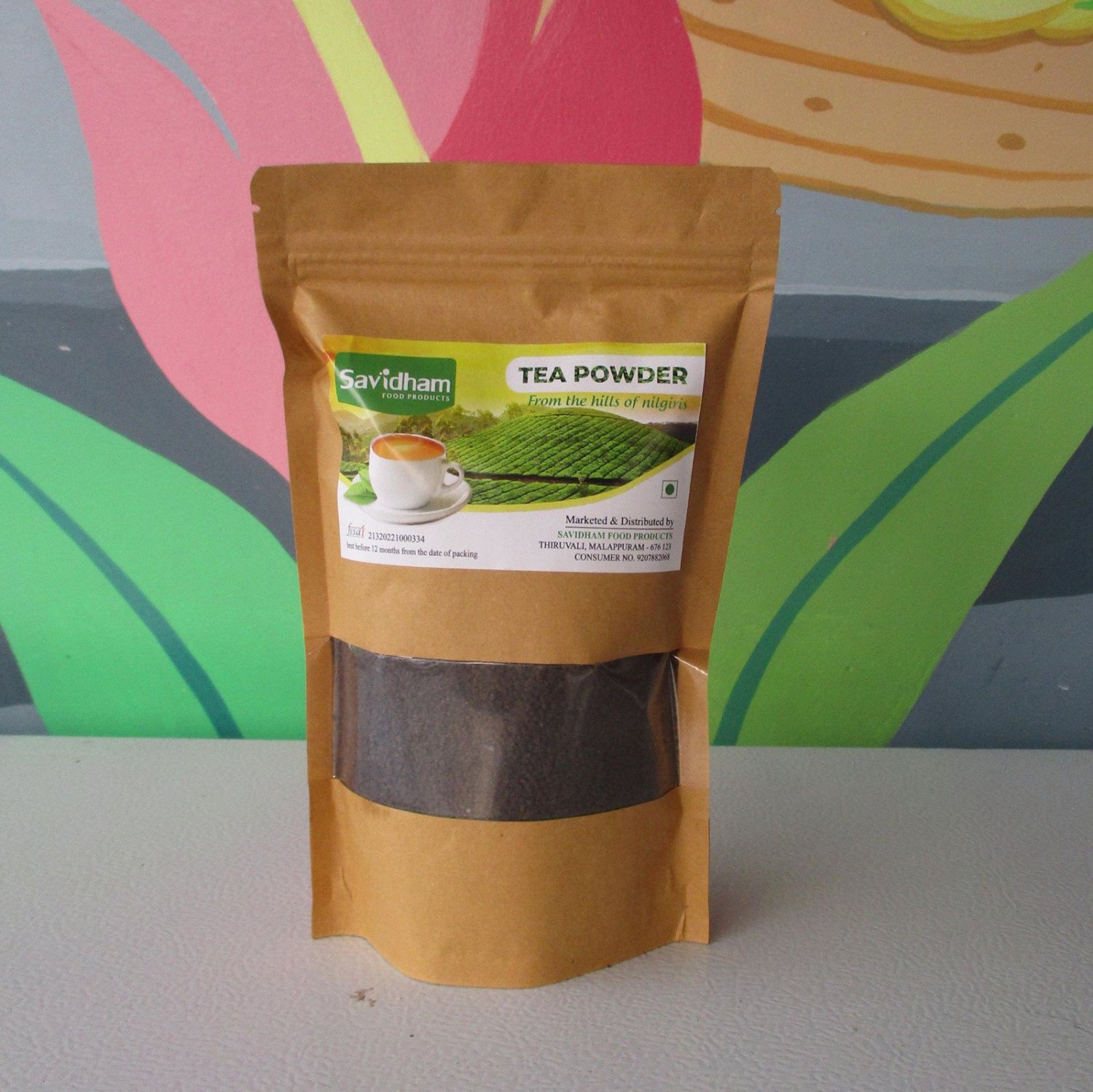Savidham Premium Nilgiri Tea Powder(Thari) | Authentic & Aromatic | Naturally Strong & Rich in Flavor Chaya Podi