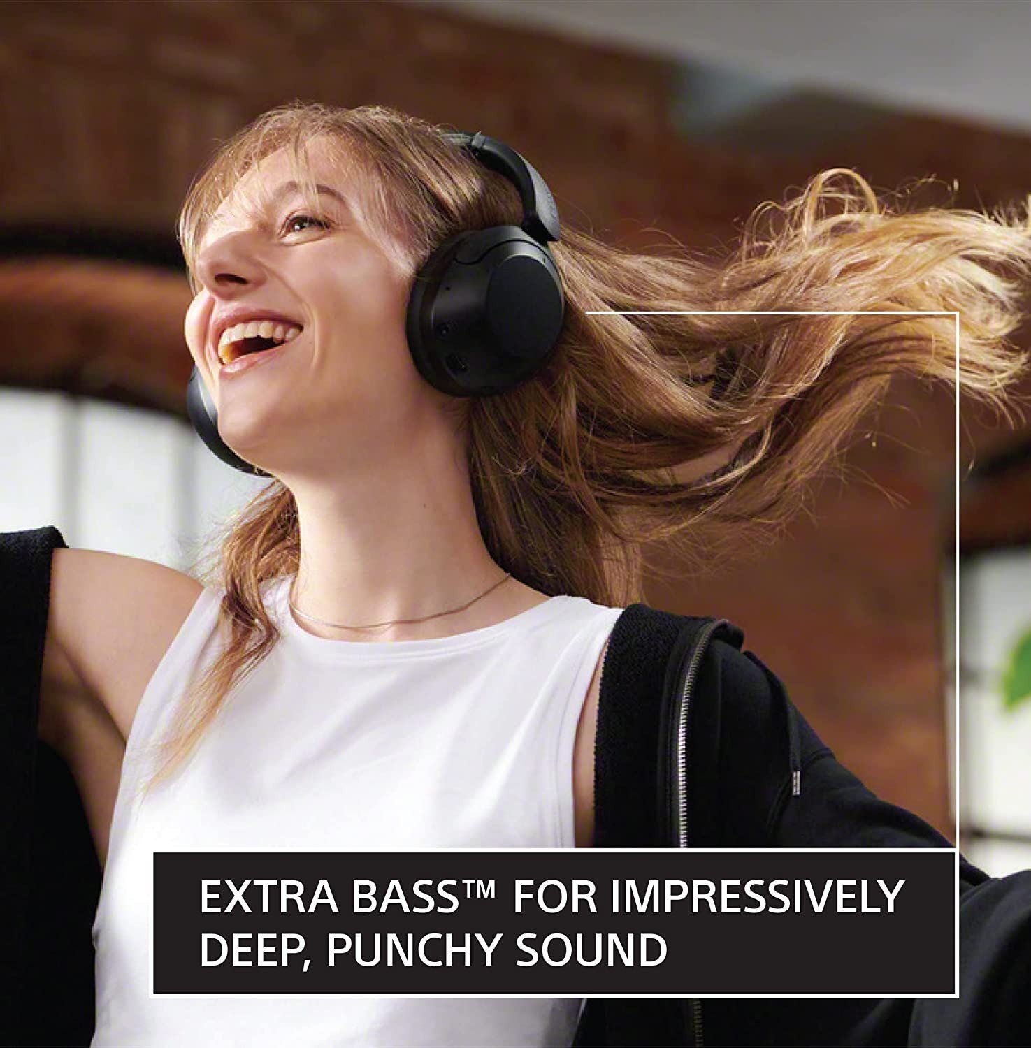 Sony WH-XB910N Extra Bass Noise Cancelling Bluetooth Wireless Over Ear Headphones with Alexa Voice Control, Fast Pair, 30Hr Battery