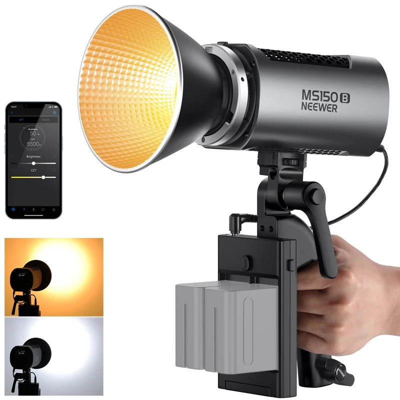 130W Bi-Color LED Video Light (MS150B)