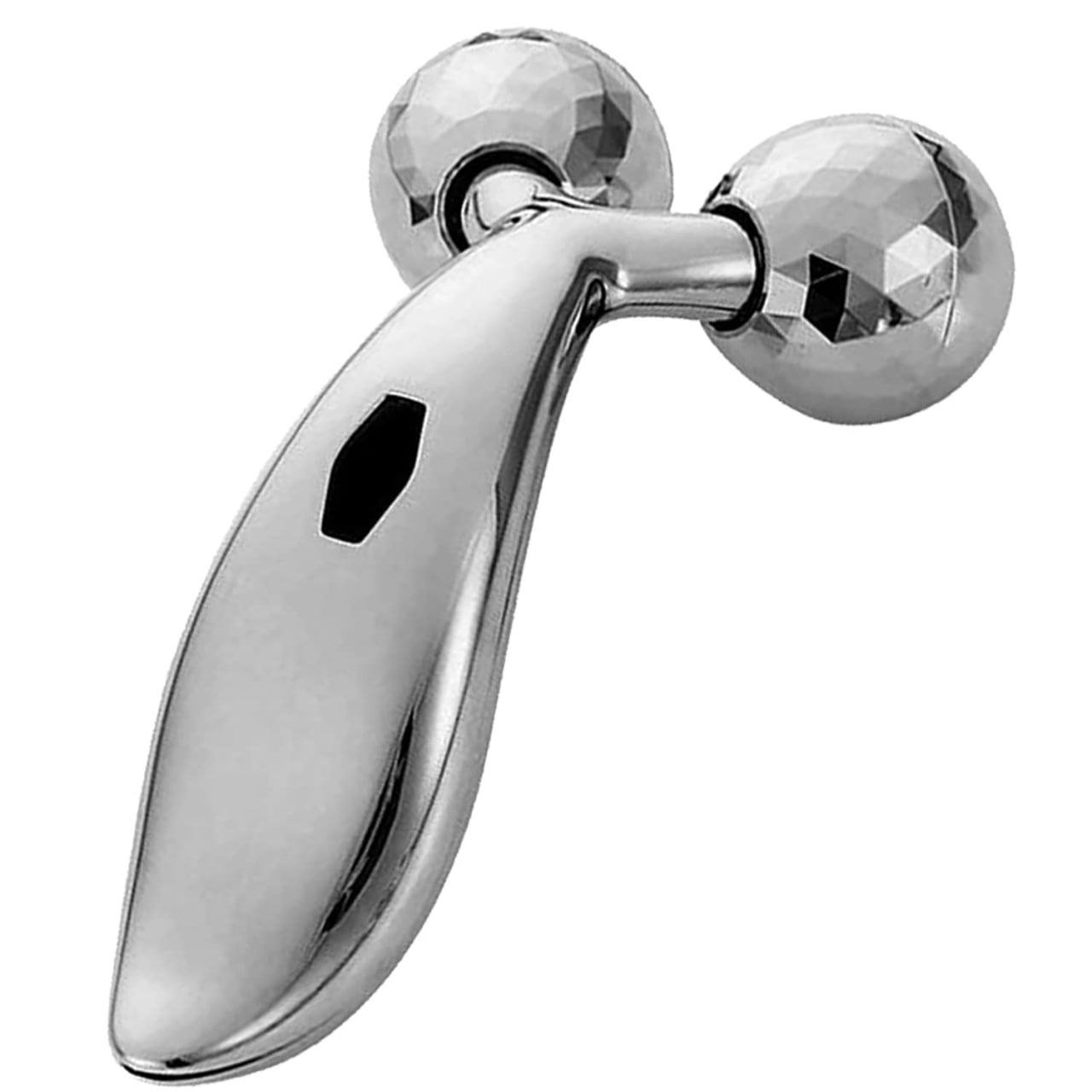 SmartGadgets 3D Manual Roller Massager 360 Rotate Roller Face Body Massager For Skin Lifting, Wrinkle Remover and Facial Massage, Relaxation and Skin Tightening Tool For Uni-Sex(Silver Color)