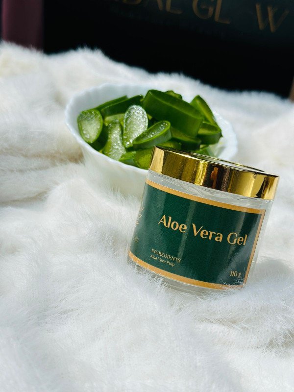 Herbal Glow Aloe Vera Gel For Hair And Skin 110gm