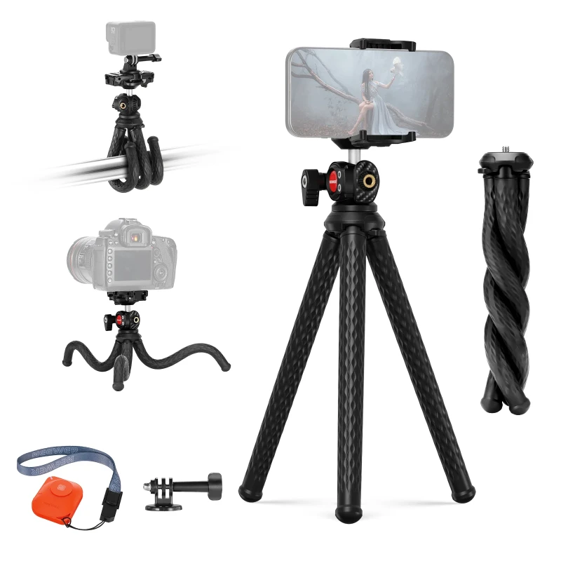 Flexible Tripod with Remote (TP34)