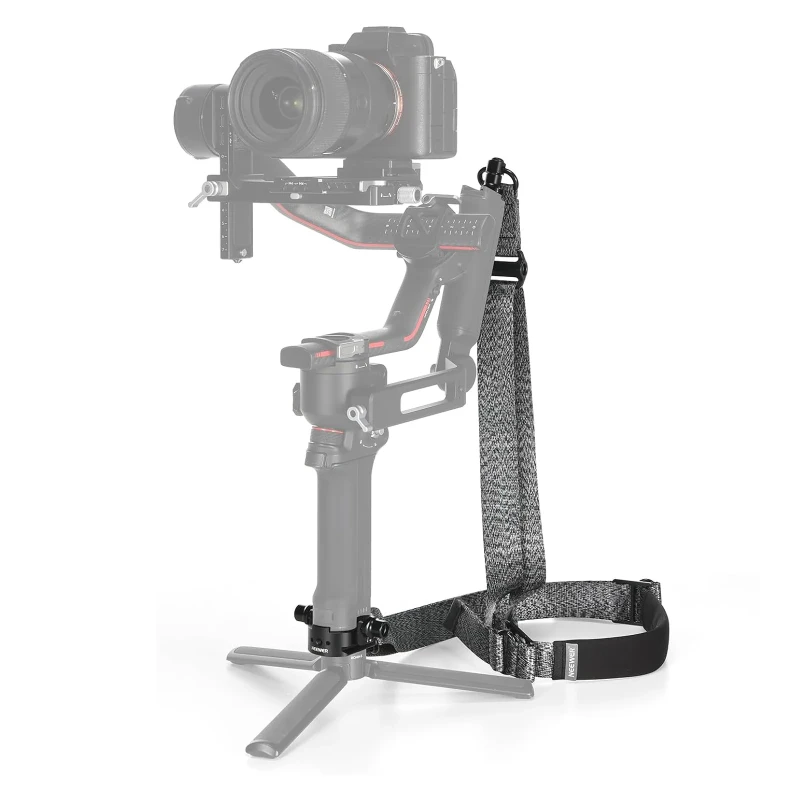 NEEWER Shoulder Strap for DJI Sling Handle RS4 RS4 Pro RS3 RS3 Pro RS2 (GA016)-Black