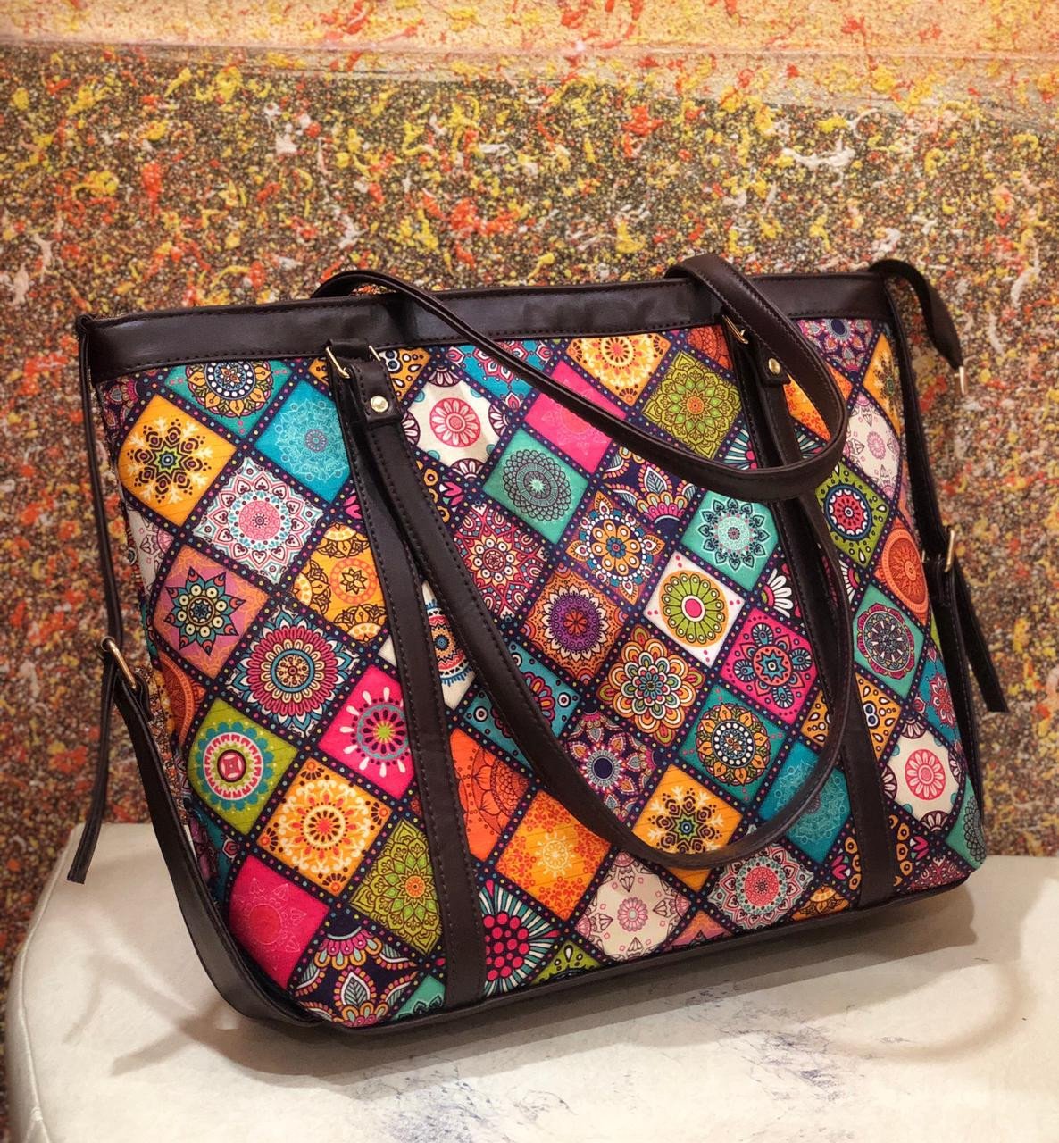 Stylish And Trendy Office Cum Tote Bag For Women