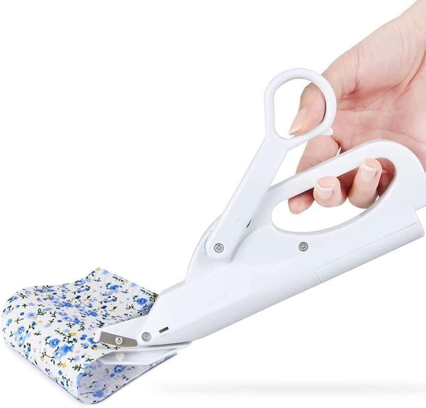 SmartGadgets Handheld Electric Scissors Cordless | Electric Automatic Scissors Shears | Safe Handheld Electric Scissor for Fabric Sewing Cutting Machine