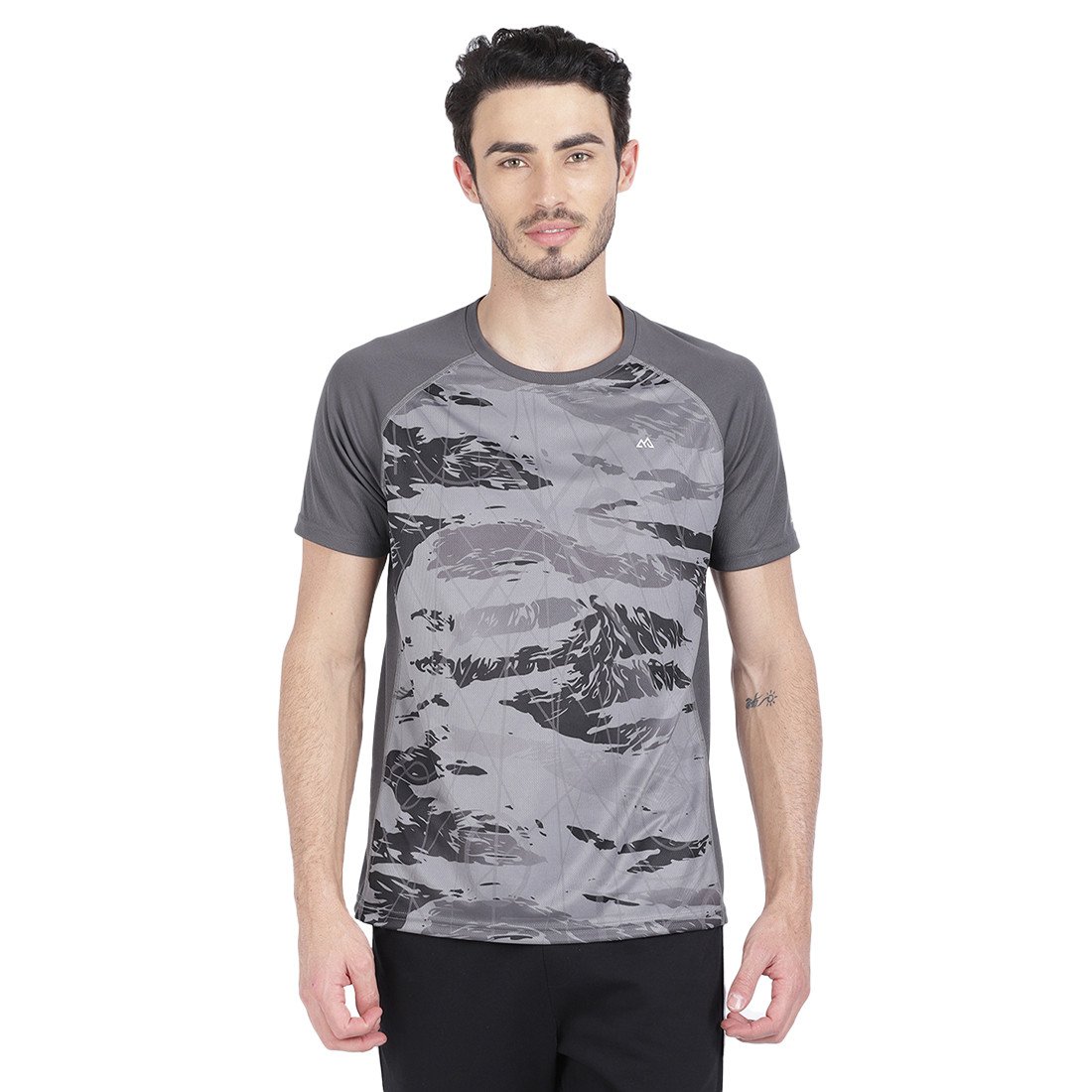 Bleualps Solid Stylish Attractive Activewear Sports Round neck Half Sleeve T-Shirt For Men | Sports T-Shirt | Gym Workout T- Shirt