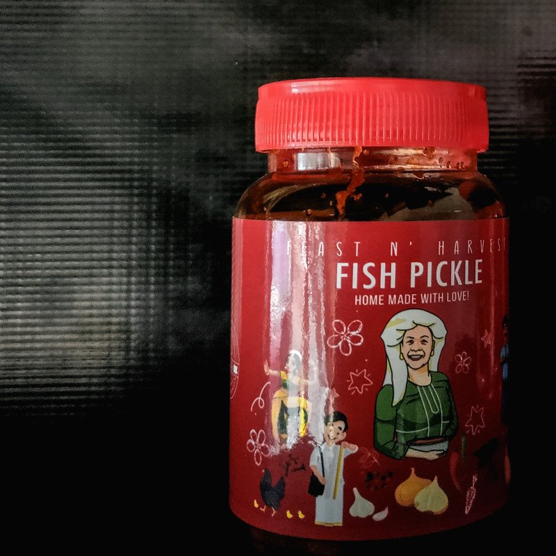 Feast N Harvest Traditional Homemade Fish Pickle No Preservatives And Chemicals 250g
