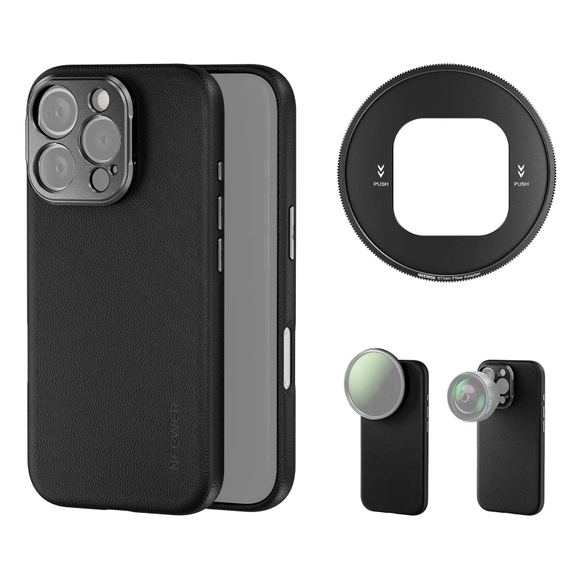 NEEWER PA083/PA084 Black Case For iPhone 16 Pro