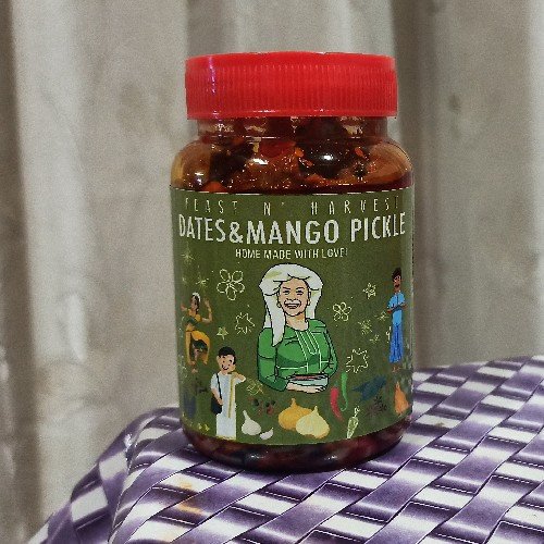 Feast N Harvest Kerala Homemade Dates Mango Pickle No Chemicals And Flavours 250g