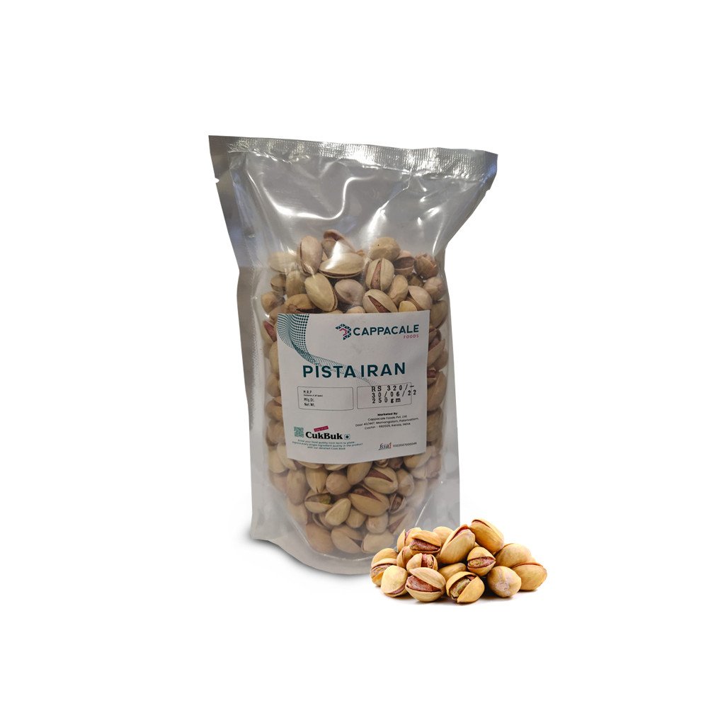 Cappacale Pista | Roasted And Salted Pistachios Nuts - 250g