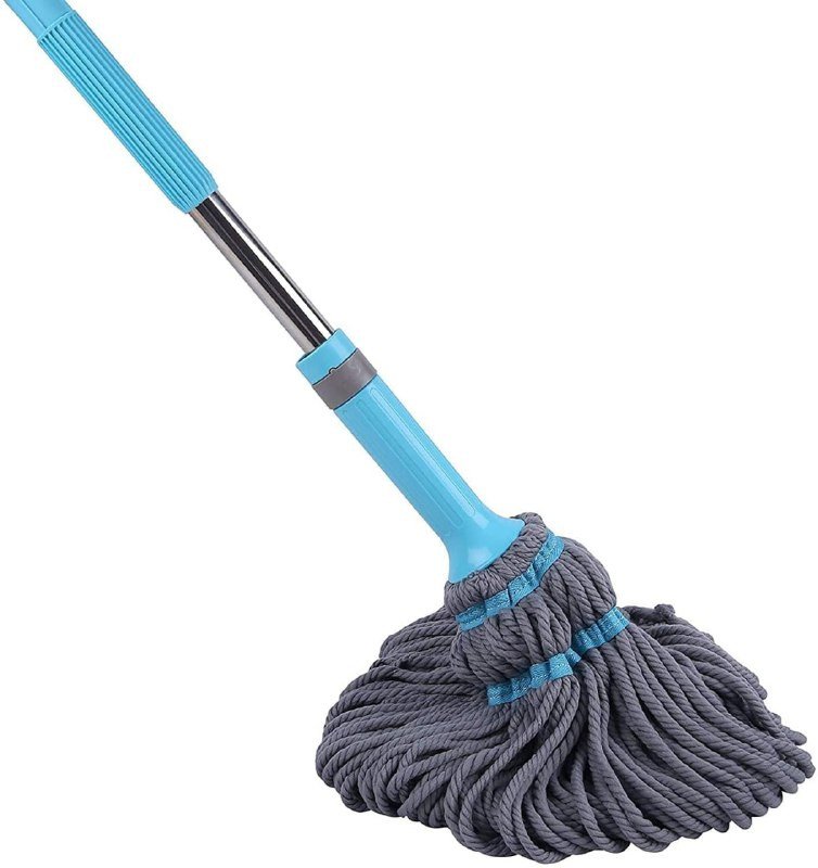 SmartGadgets Microfiber Twist Mop for Floor Cleaning | Squeeze Twist Mop Stick | Durable Dust Mop | Easy-to-Use Floor Cleaner | Effective Pocha | Microfiber Mop for Hardwood, Tile, and Laminate